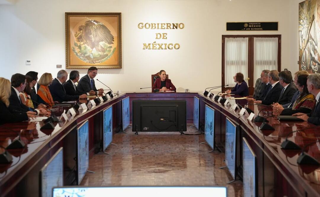 Sheinbaum se reúne con Susan Segal y representantes de distintas empresas en Palacio Nacional. Foto: Presidencia