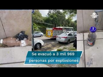 Por explosión de bombas caseras desalojan Universidad Autónoma de Morelos 