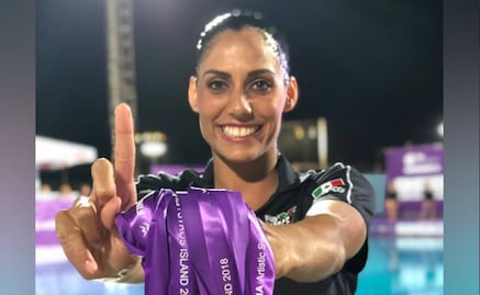 Mexicans win gold in artistic swimming