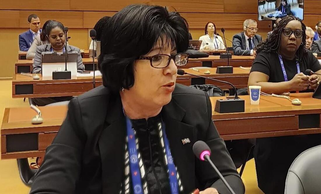 Marta Elena Feitó Cabrera renunció como ministra de Trabajo y Seguridad Social de Cuba. Foto: X @MartaEFeito