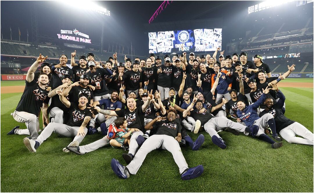 Los Astros de Houston barrieron a los Mariners y avanzan a la Serie de Campeonato / FOTO: AFP