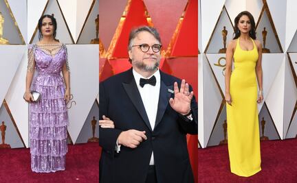 Los looks de los famosos mexicanos en los Oscar 2018