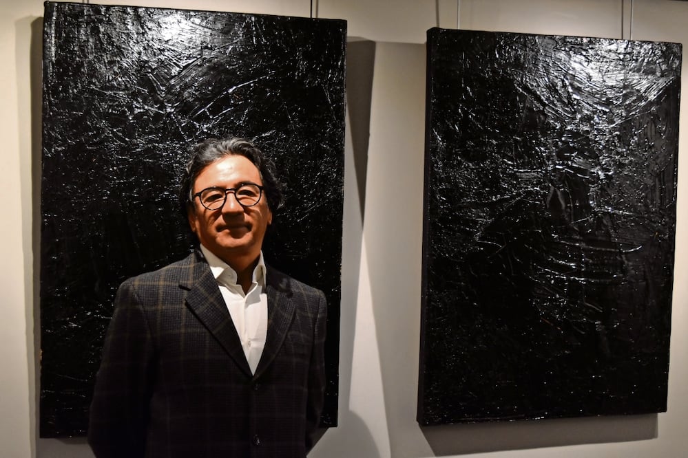 La exposición que se exhibe en la galería Picci Fine Arts, se integra de diez obras realizadas por Eloy Tarcisio con materiales inesperados. Foto: Eduardo Castañeda / EL UNIVERSAL