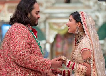 Anant Ambani, hijo del hombre más rico de Asia, se casa con Radhika Merchant en la boda más extravagante del año