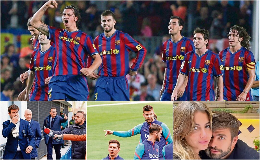 Gerard Piqué. Fotos: EFE e Instagram