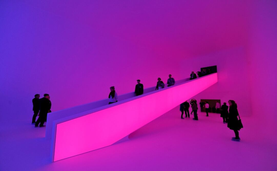 Installation “Bridget's Bardo" by American artist James Turrell – Photo: Jochen Luebke/EFE