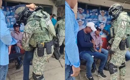 PAN Veracruz denuncia inspección ilegal en vivienda de su candidato en Texcatepec; militares llevan a cabo revisiones