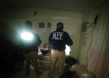 Aseguran una tonelada de marihuana y seis cargadores en Sonora