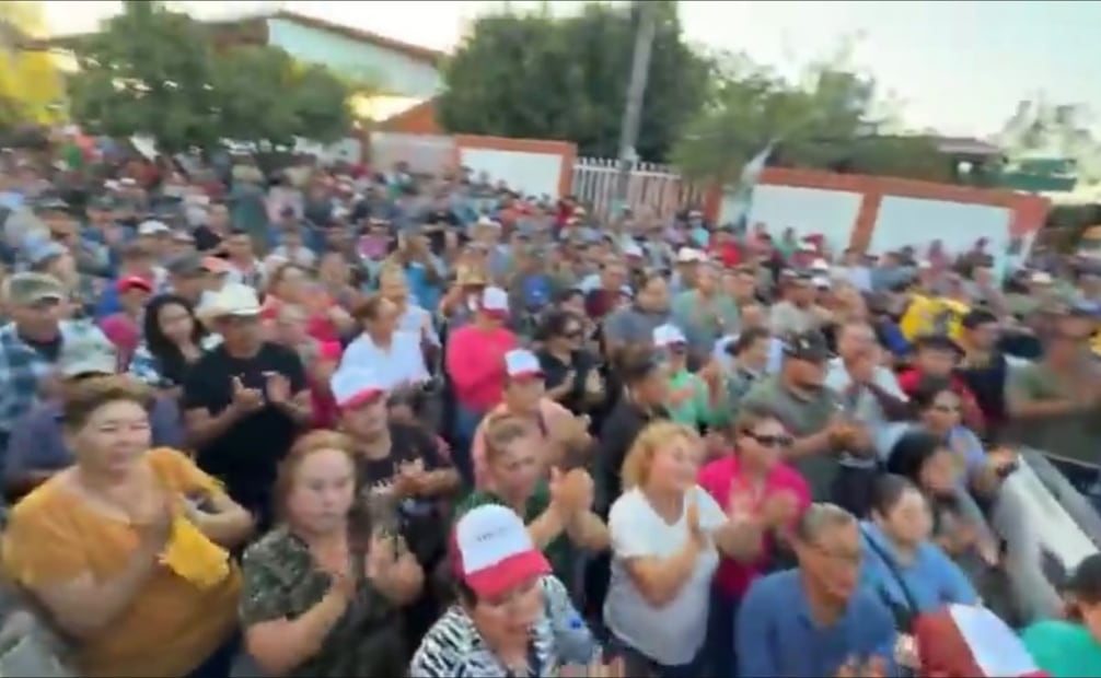 Alcaldes protestan en Tamaulipas por detención del fundador de la Columna Pedro J. Méndez; buscarán dialogar con Sheinbaum.
Foto: Especial.