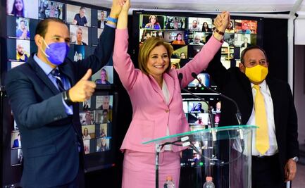 PAN y PRD respaldan a Maru Campos; Mario Delgado la señala de “prianista”