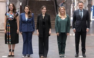 Se reúnen gobernadores panistas con Isabel Díaz Ayuso en Aguascalientes; "se busca fortalecer la colaboración entre ambas regiones": Tere Jiménez