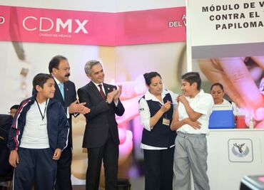 A EU, muestras de aplicación del VPH en niños