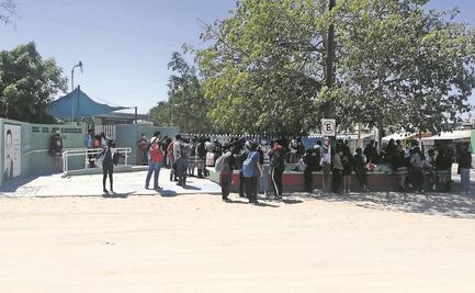 En escuelas de Baja California Sur levantan la sana distancia