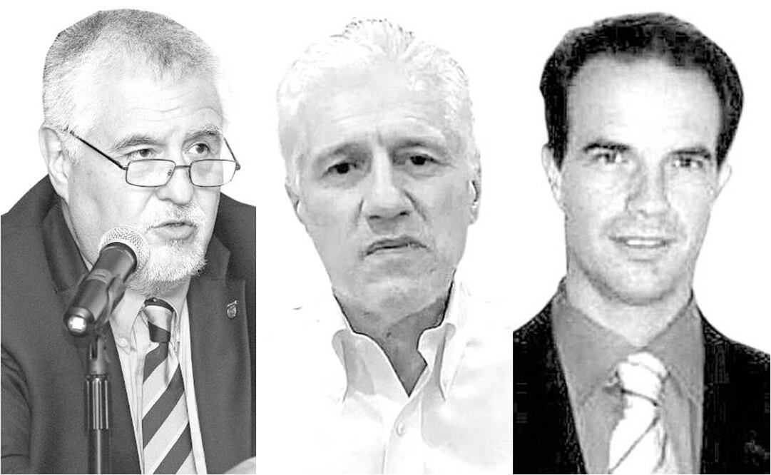 De izquierda a derecha: Malaquías López, académico UNAM; Alejandro Macías, infectólogo; y Sergio Velentinotti, Liomont. Fotos: Especiales