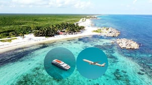 Cómo llegar a Cozumel en avión y en ferry