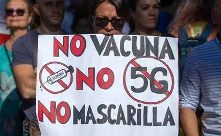 Miles protestan en España contra uso de cubrebocas; Bosé convoca pero no asiste