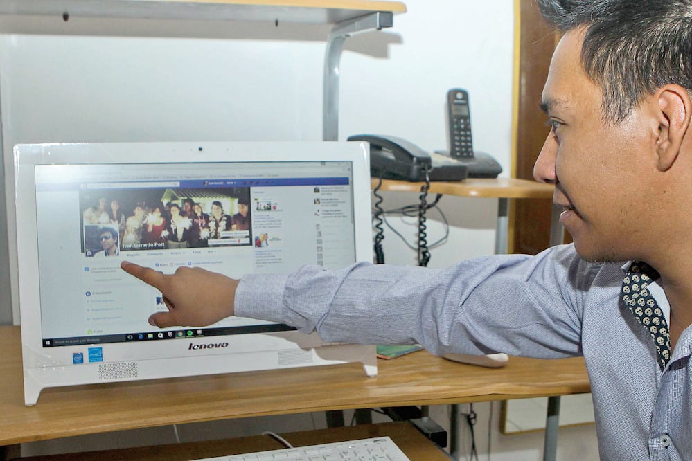 Han pasado siete meses desde que Iván Portilla presentó la denuncia por robo de identidad en Facebook y hasta el momento el perfil falso aún existe; sin embargo, a simple vista no reporta actividad (FERNANDO RAMÍREZ. EL UNIVERSAL)