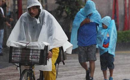 Baja presión causará lluvias en 15 entidades del país