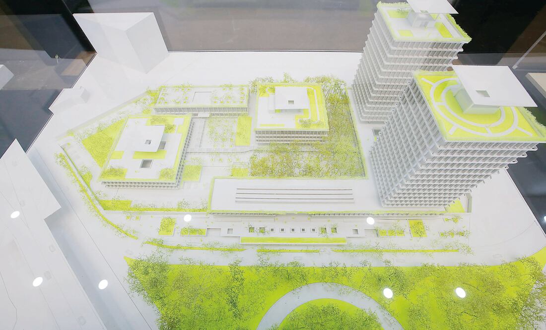 El proyecto para la construcción de la nueva sede del INE prevé un costo de mil 100 millones de pesos e incluye dos torres de 14 pisos cada una (LUIS CORTÉS. EL UNIVERSAL)