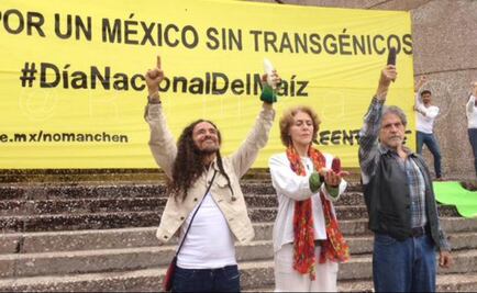Famosos protestan contra el maíz transgénico