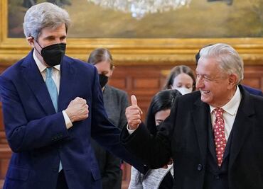 Reunión de AMLO con John Kerry en Palacio Nacional es mañana, aclara Adán Augusto López