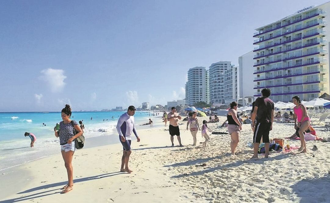 En Cancún o Riviera Maya, hay ocupaciones 15% arriba de los rangos previos a la pandemia, indican empresarios. Foto: Archivo/EL UNIVERSAL.
