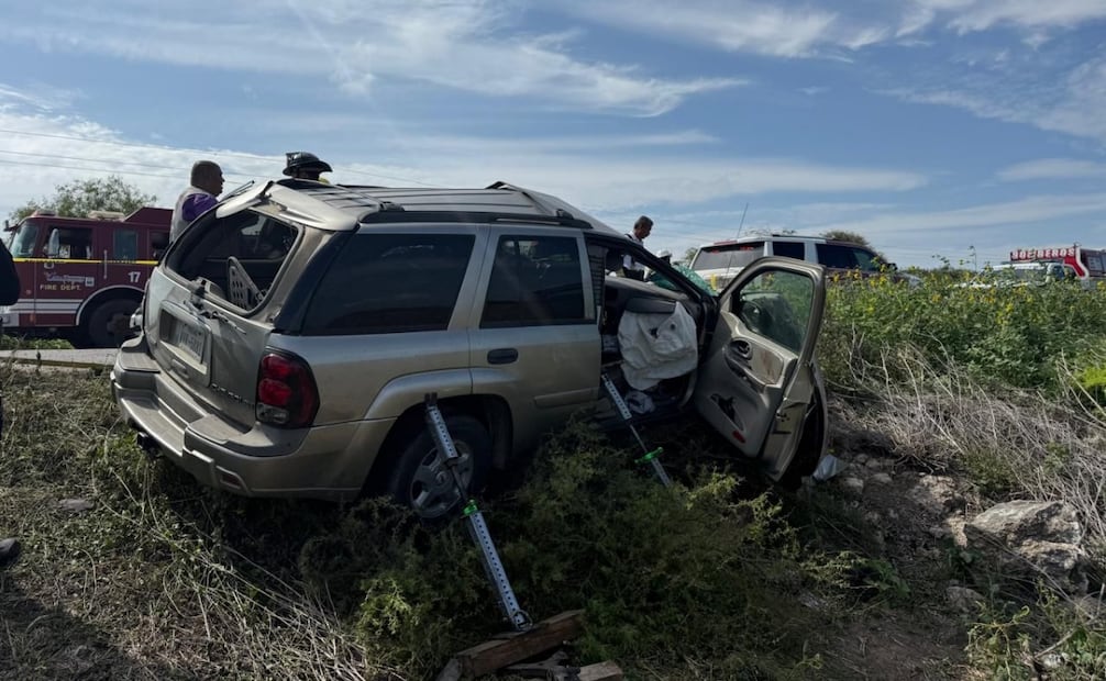 Choque en carretera Victoria-Matamoros; mueren cuatro personas y varias más resultan heridas. Foto: Especial