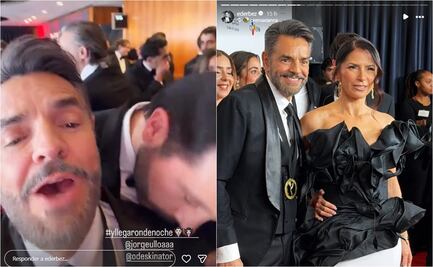 Eugenio Derbez transmitía en vivo, sin saber que la madre de Aislinn había fallecido