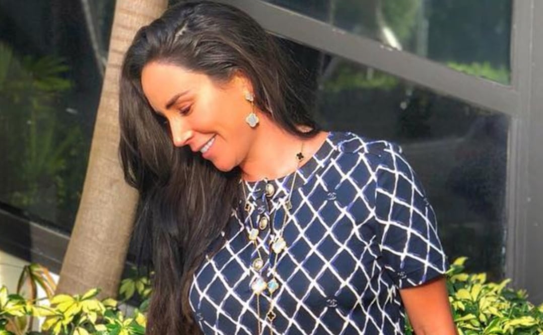 La conductora aprovechó también para dar a conocer sus dotes de editora de foto. Foto: Instagram