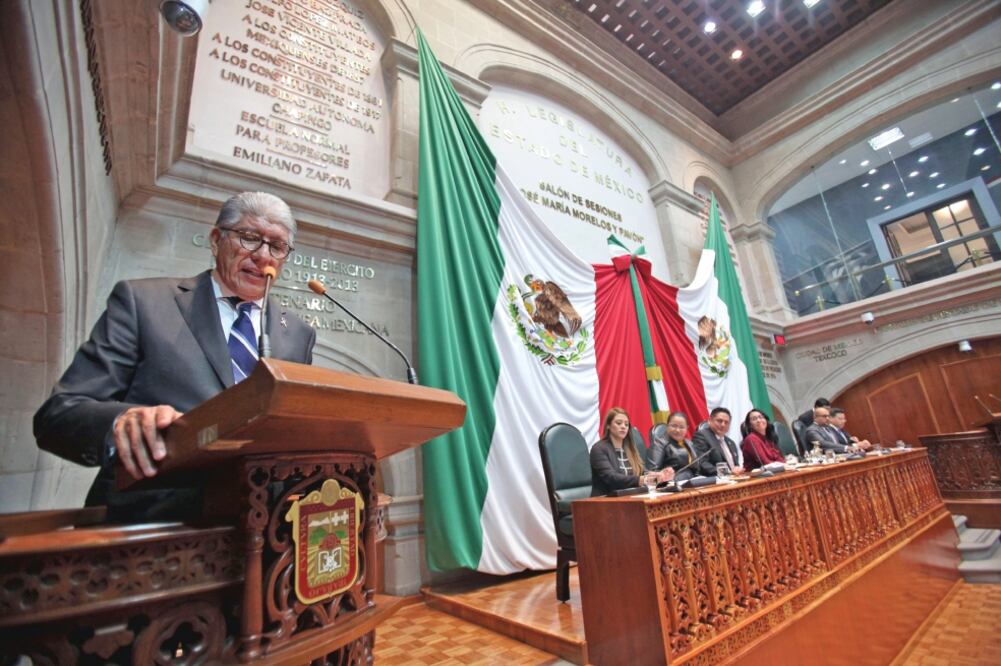 Solicitud. Alejandro Ozuna Rivero destacó la necesidad de consolidar una convivencia entre poderes. (JORGE ALVARADO. EL UNIVERSAL)