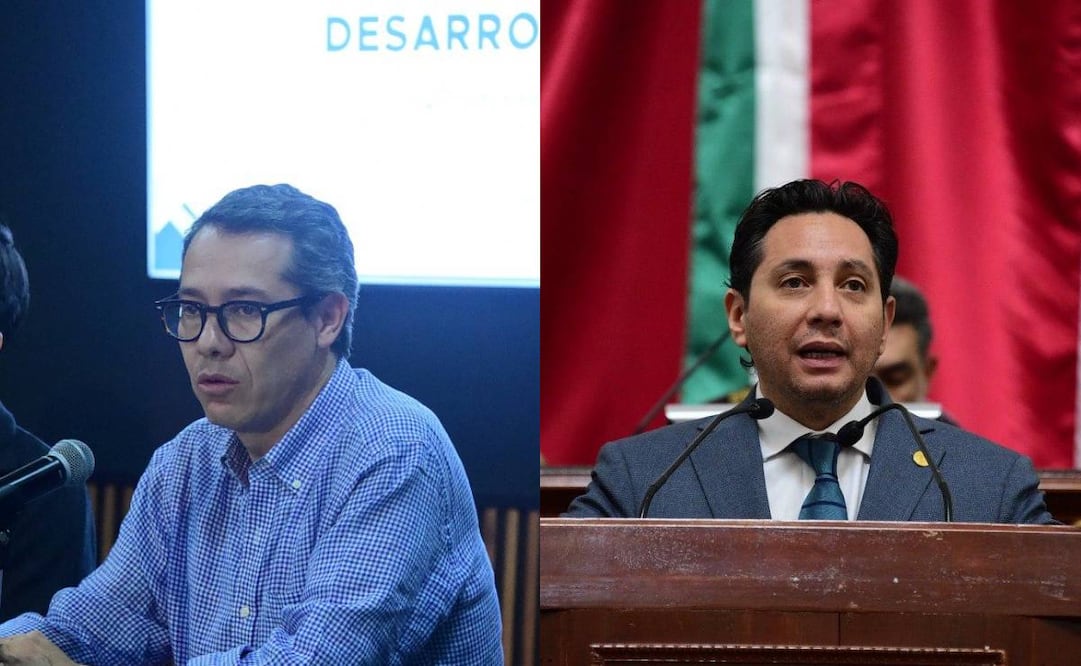 Fernando Zárate y Federico Chávez, diputados locales de Movimiento de Regeneración Nacional (Morena) y Partido Acción Nacional (PAN) proponen impuestos temporales a extranjeros. Fotos: Especiales