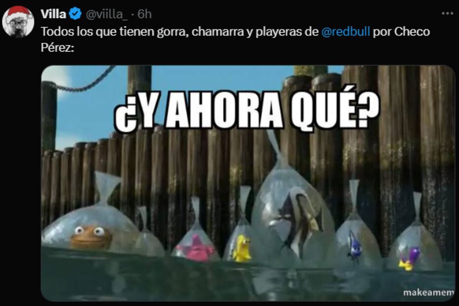 Los mejores memes de la salida de Checo Pérez de la Fórmula 1