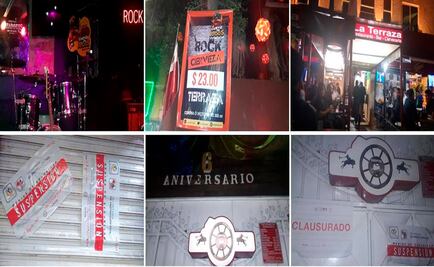 Cierran tres bares en la Zona Rosa