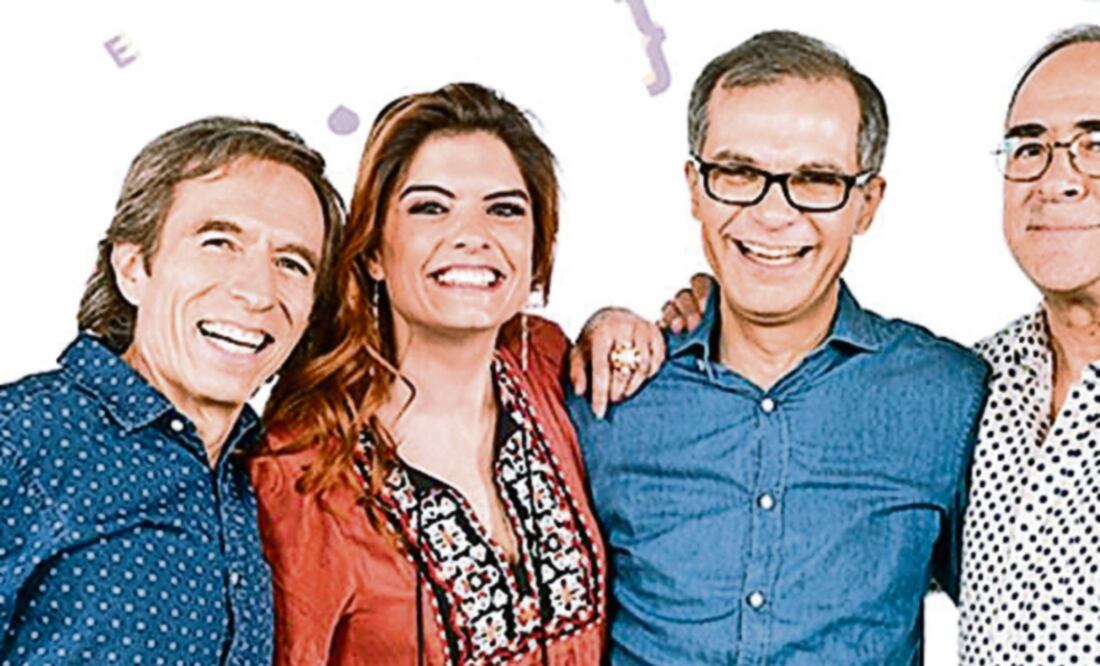 Germán Ortega, Laura García, Pablo Boullosa y Eduardo Casar aún tienen muchas historias por contar. (CANAL 22)