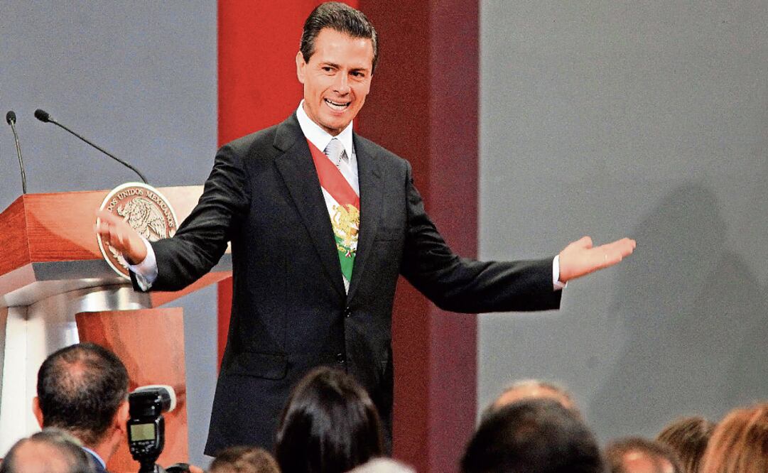 Peña Nieto’s administrations was tainted by corruption and scandals - Photo: Lucía Godínez/EL UNIVERSAL