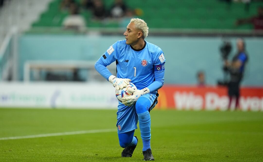 El portero tico en el debut contra España / Foto: AP