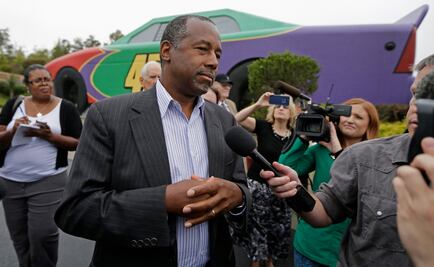 Republicano Carson respalda uso de bandera confederada