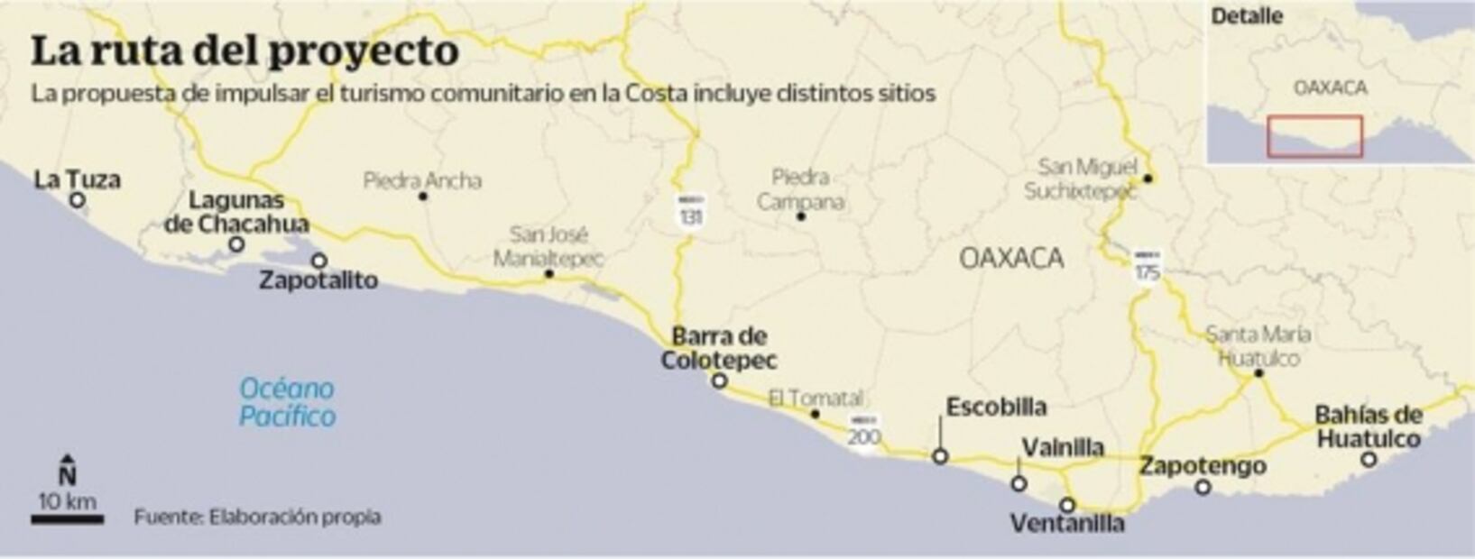 Comunidades impulsan un corredor verde en Oaxaca