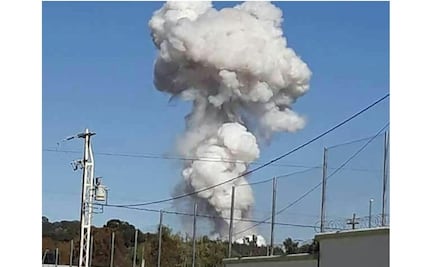 Explosión de polvorín deja tres muertos y 8 lesionados en Edomex