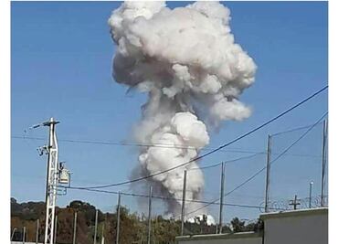 Explosión de polvorín deja tres muertos y 8 lesionados en Edomex
