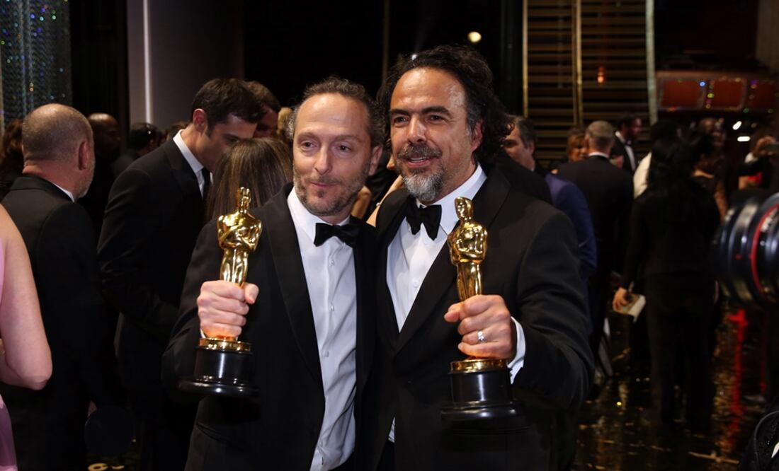 Los mexicanos ganadores del Oscar. /Archivo - EL UNIVERSAL