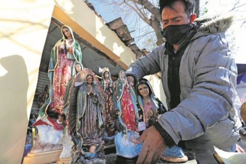 Con fe en la Virgen sobreviven la pandemia