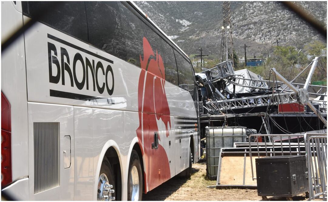 Así luce el Campo de Béisbol "El Obispo" a 2 días del desplome de templete de MC en NL. Foto: Emilio Vázquez/EL UNIVERSAL