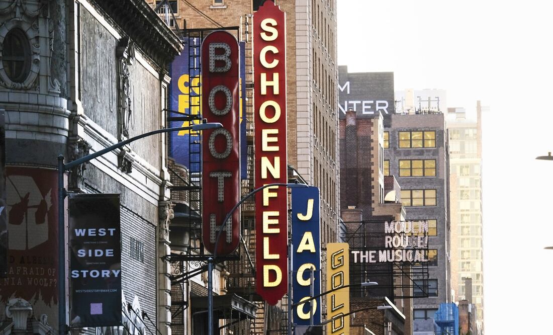 Teatros de Broadway. Foto: AP