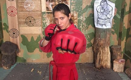 Ammy Hernández va por la gloria en sambo