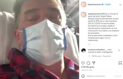 “Se sospecha de envenenamiento”, dice reporte sobre la salud de Sergio Mayer