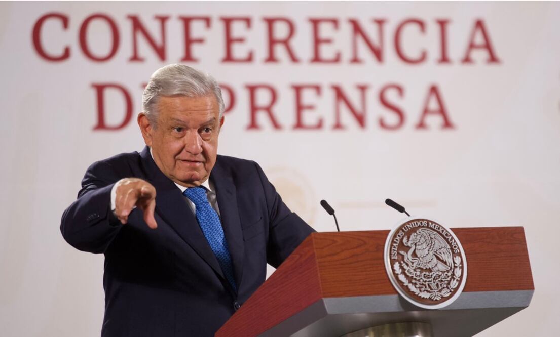 López Obrador dijo sobre el tema "un intelectual que afirma esto sin probar, ¿dónde está la honestidad intelectual? Es una vulgaridad mental”. Foto: Germán Espinosa