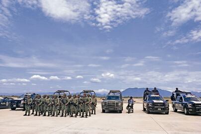 Despliegan operativo especial de seguridad en Oaxaca