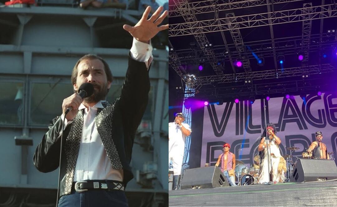 Lee Greenwood y The Village People. Foto: Instagram oficial.