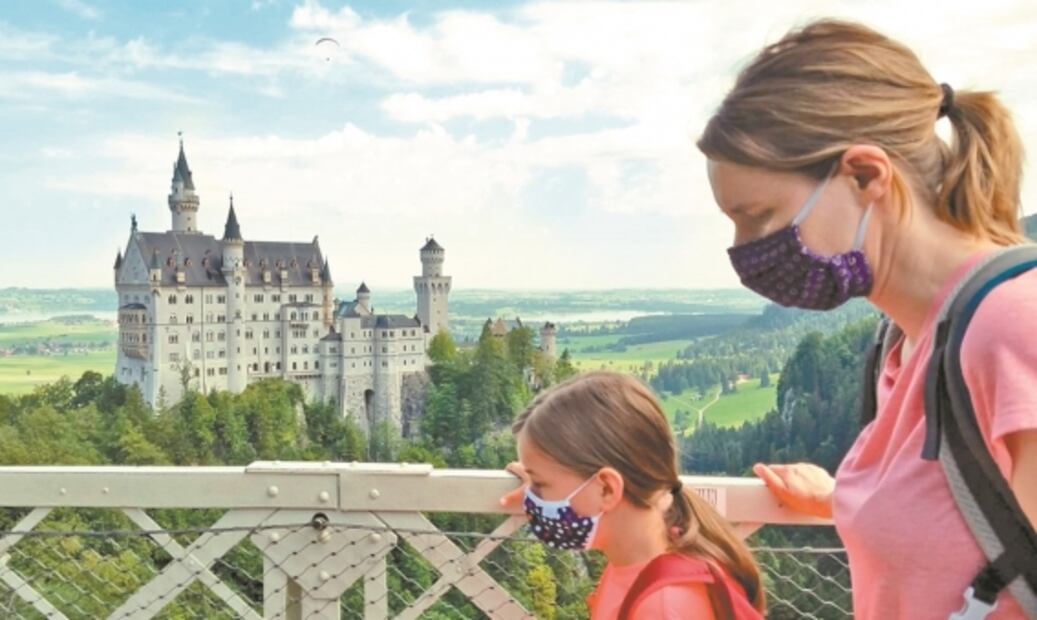 El "hechizo" anticovid de un castillo alemán